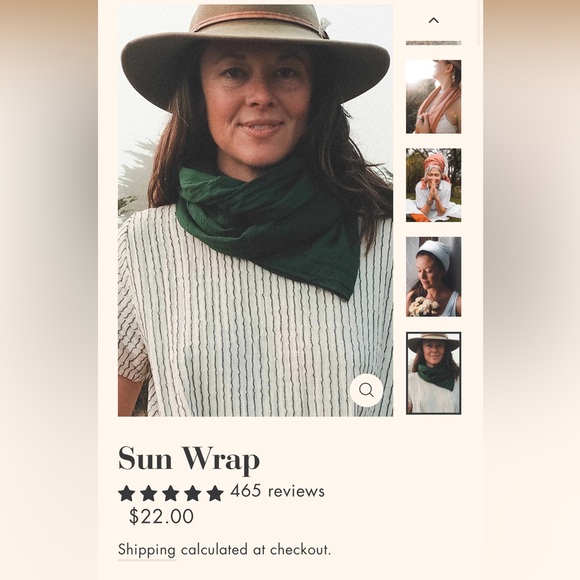 Cottonflower Clothing yoga Sun Wrap - SET OF 4 - Picture 9 of 13